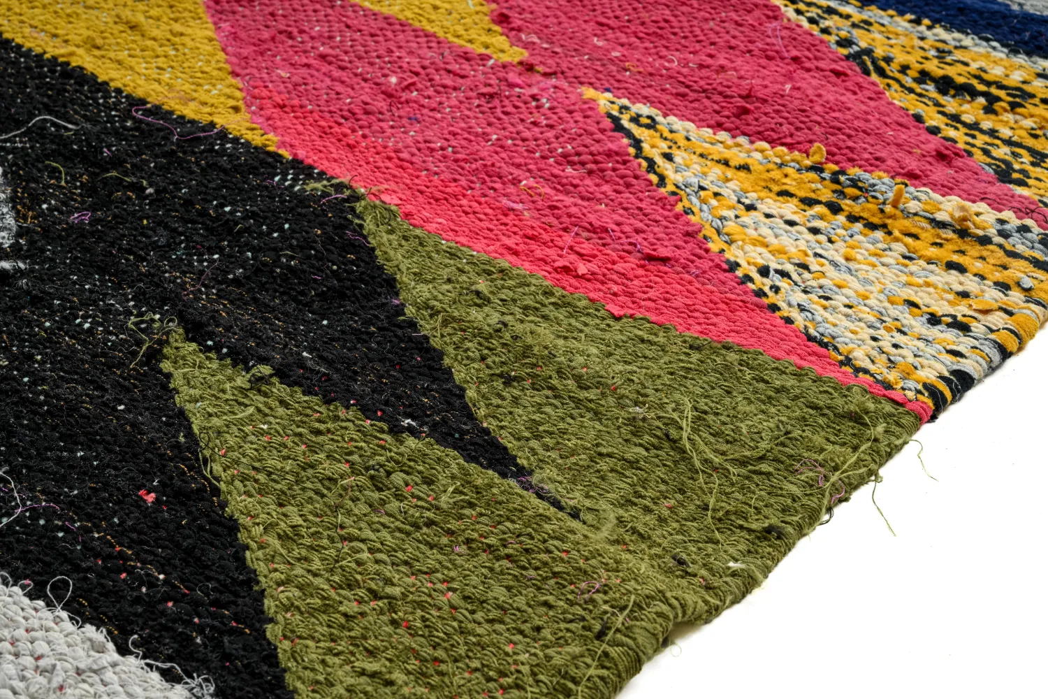 Marokkansk berber tæppe Boucherouite 155 x 255 cm