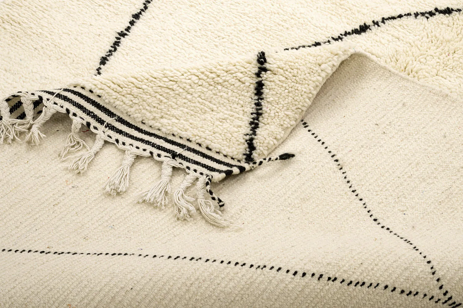 Kelimtæppe Marokkansk berber Beni Ouarain 155 x 270 cm