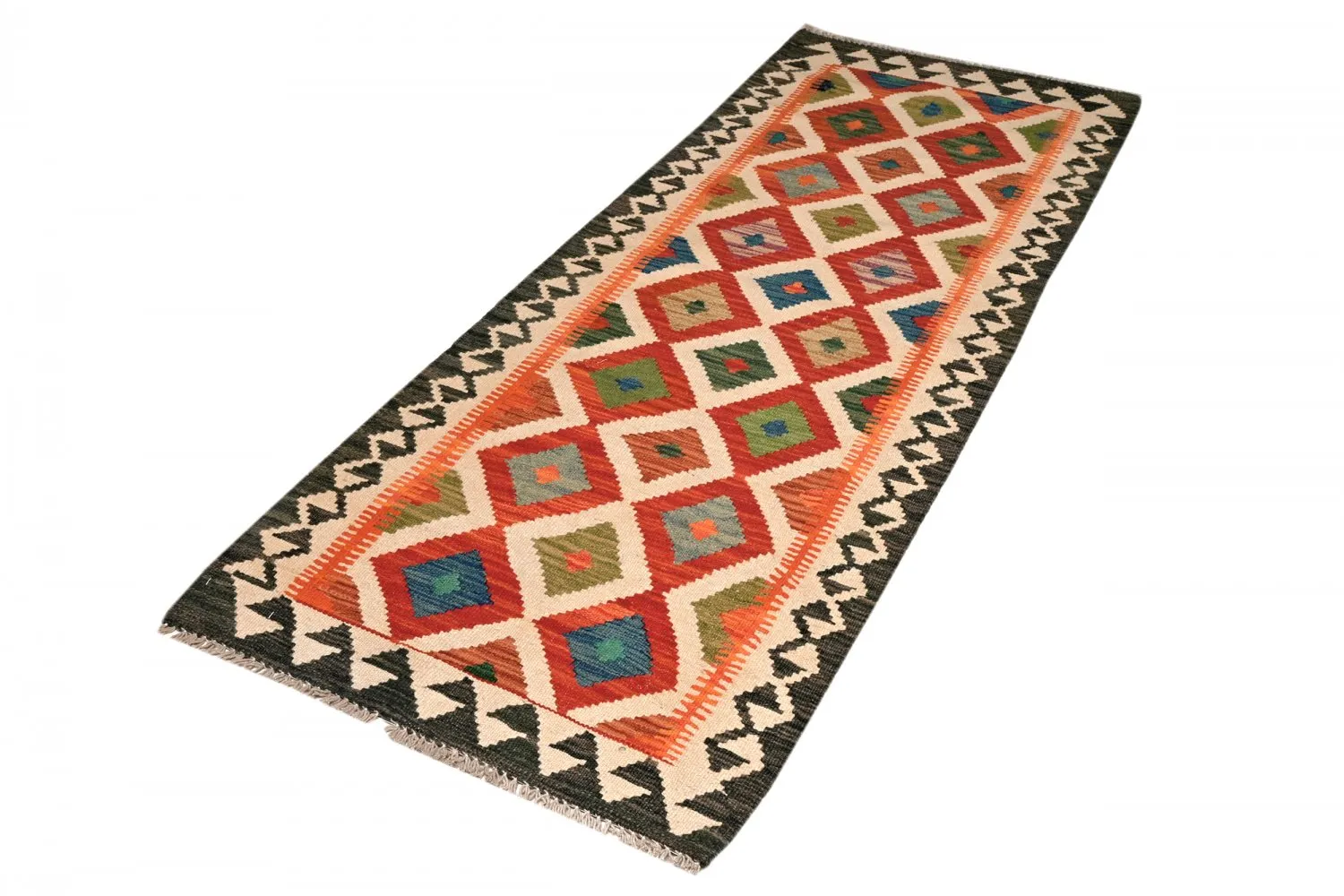 Orientalsk kelimtæppe 199 x 74 cm