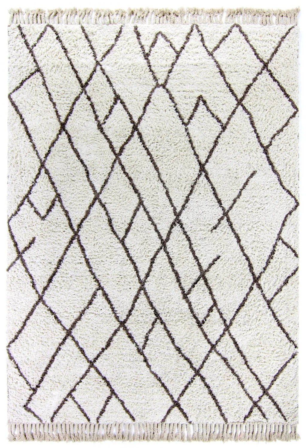 Bomuldstæppe - Akira (hvid)