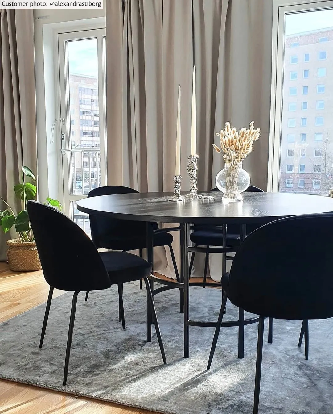 Viscose-tæppe - Jodhpur Special Luxury Edition (grå)