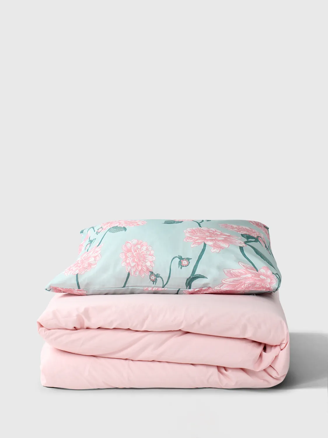 Sengelinned - Alyssa (grøn/lyserød)