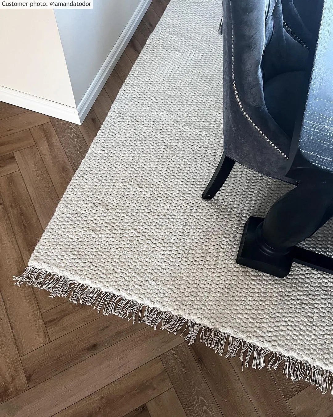 Uldtæppe - Cartmel (offwhite)