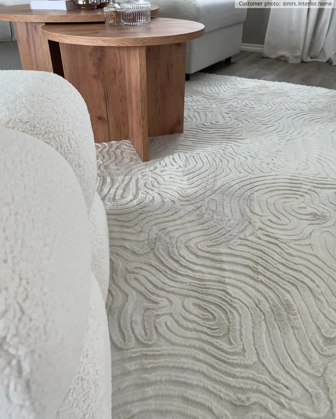 Ryatæpper - Amora (offwhite)