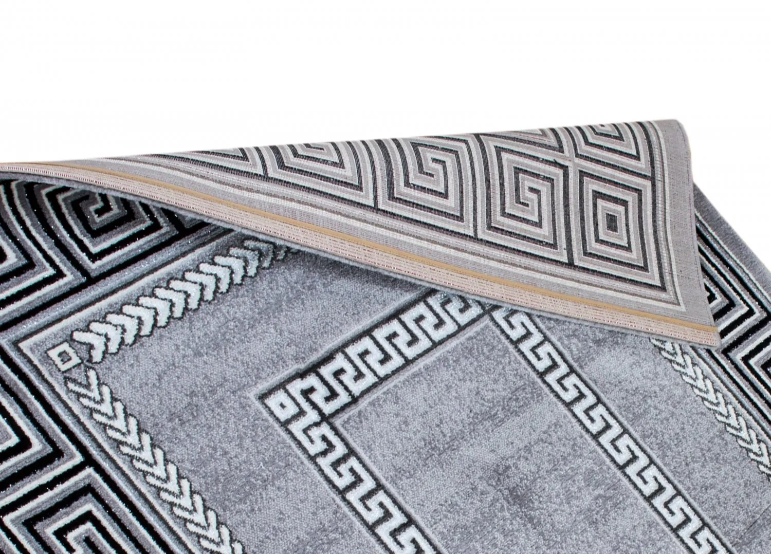 Wilton-tæppe - Ankara Versace (grå)