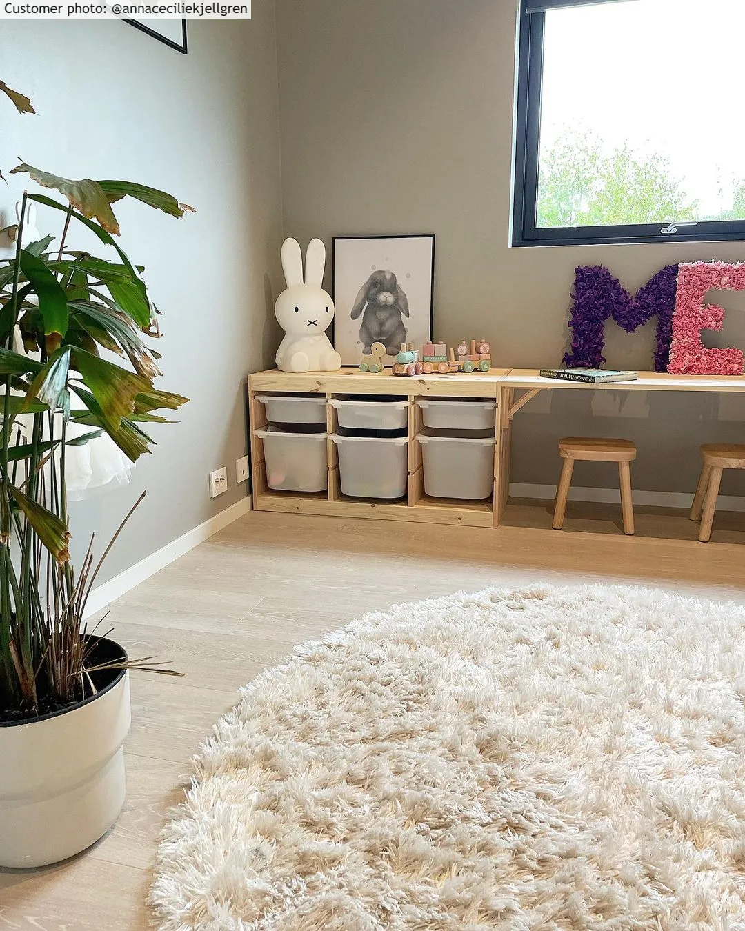 Runde tæpper - Janjira (offwhite)