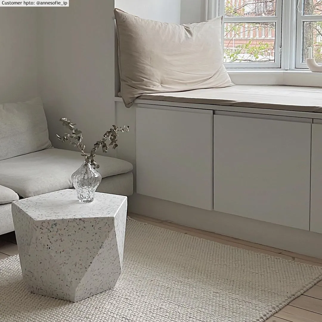 Uldtæppe - Avafors Wool Bubble (beige)