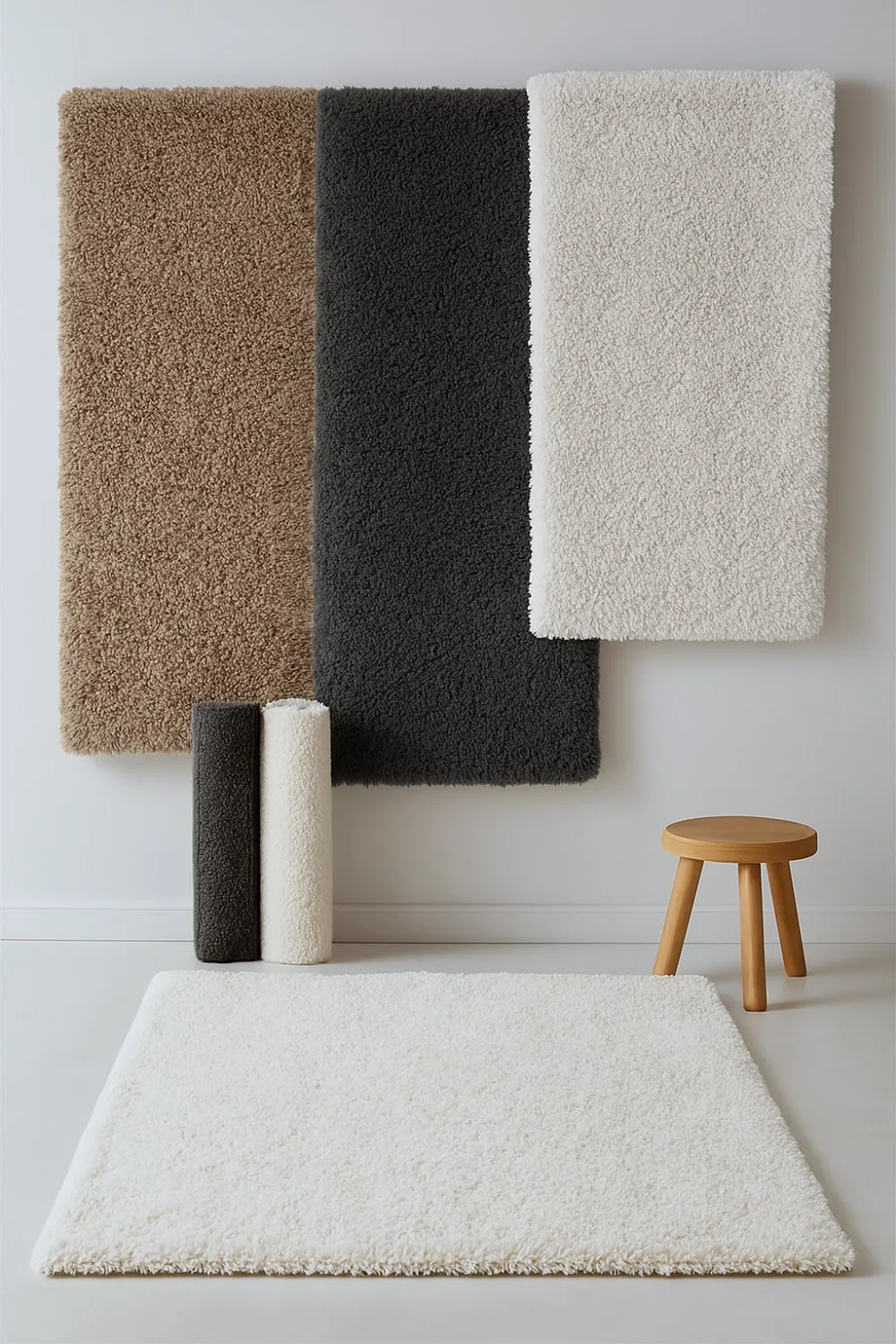 Ryatæpper - Antuco (hvid)