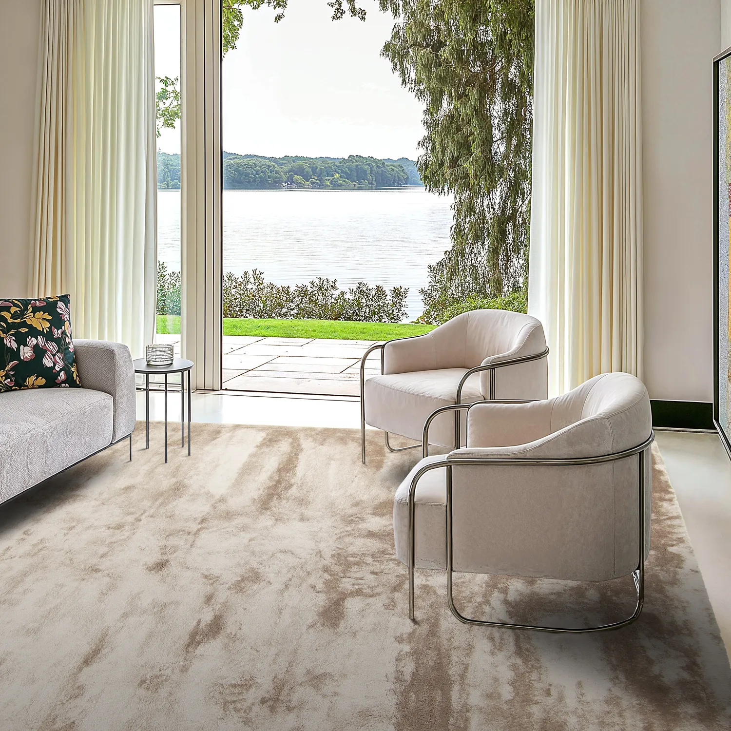 Ryatæpper - Aranga Super Soft Fur (brun)