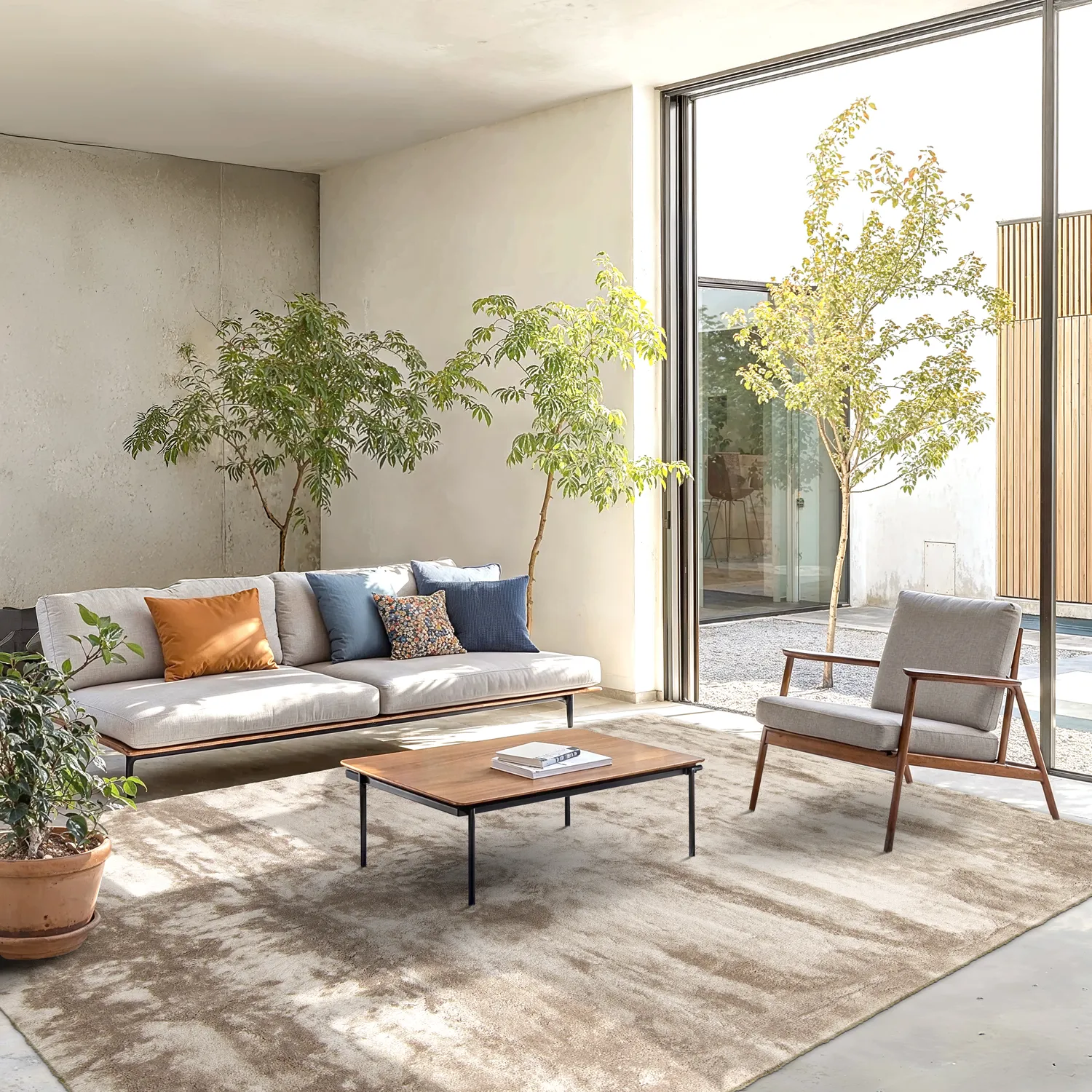 Ryatæpper - Aranga Super Soft Fur (brun)