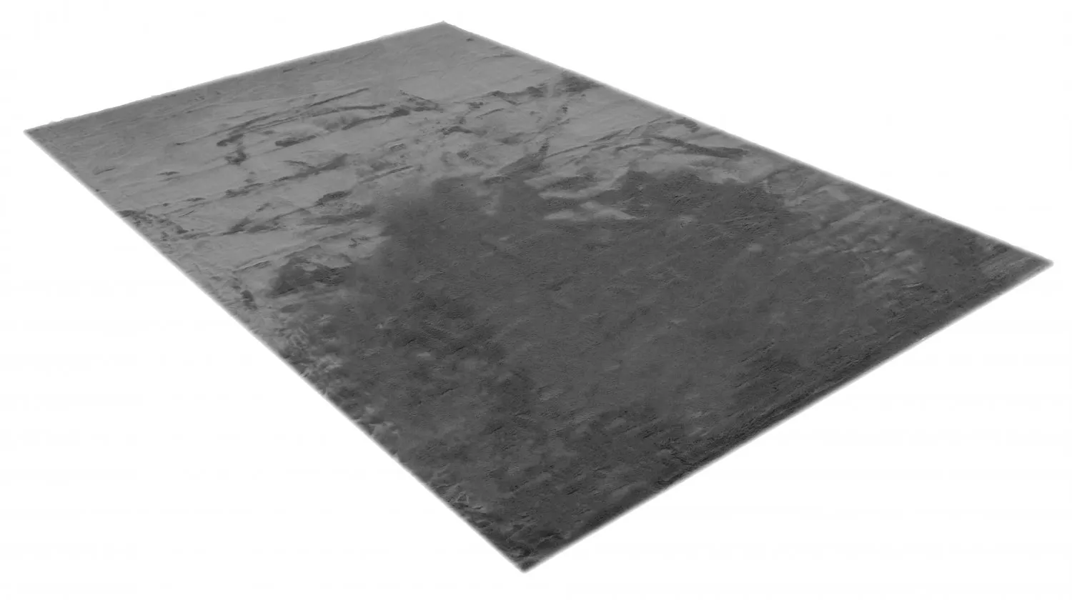 Ryatæpper - Aranga Super Soft Fur (antracit)