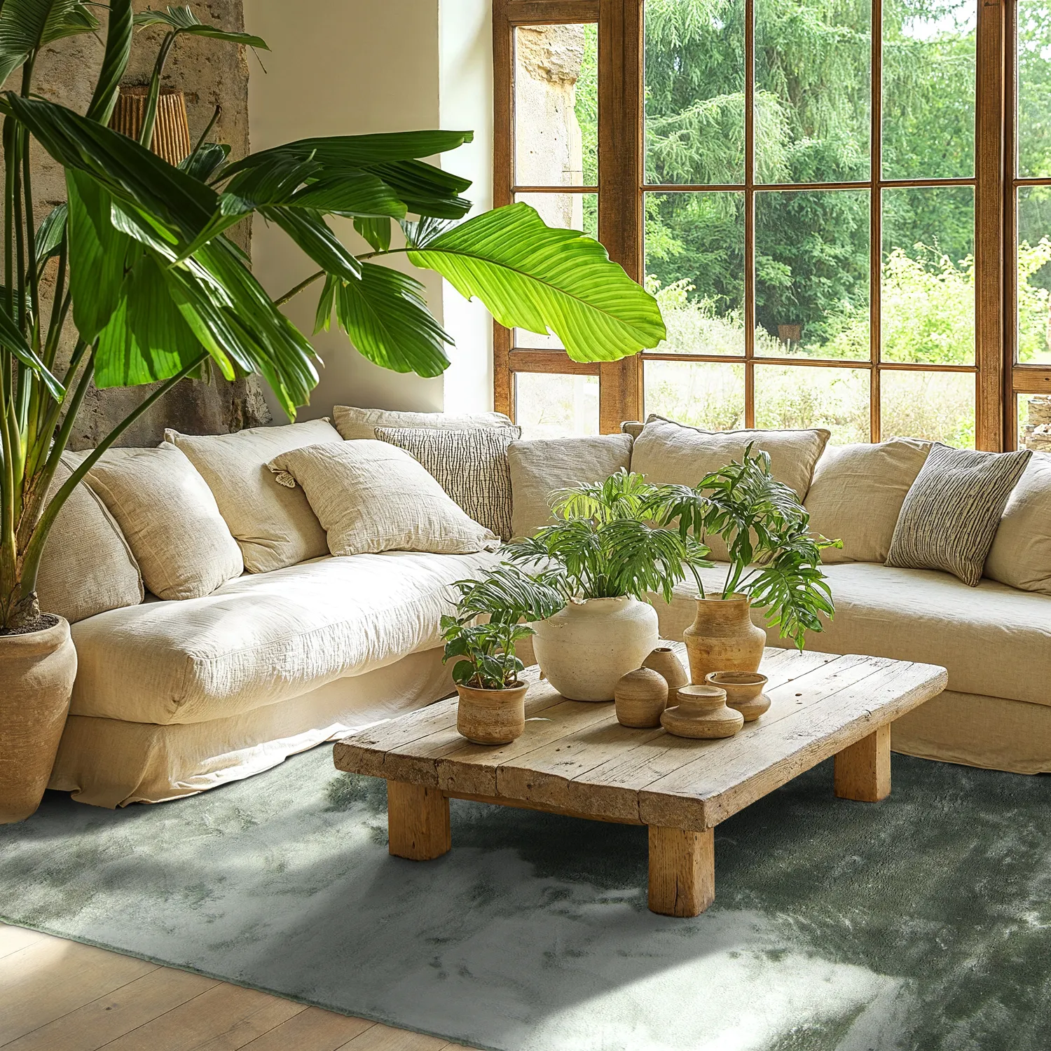 Ryatæpper - Aranga Super Soft Fur (grøn)