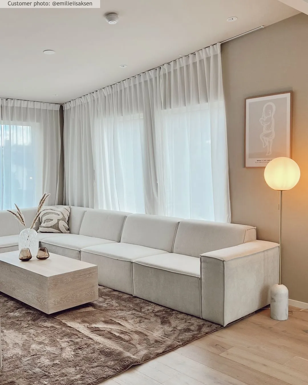 Ryatæpper - Aranga Super Soft Fur (brun)