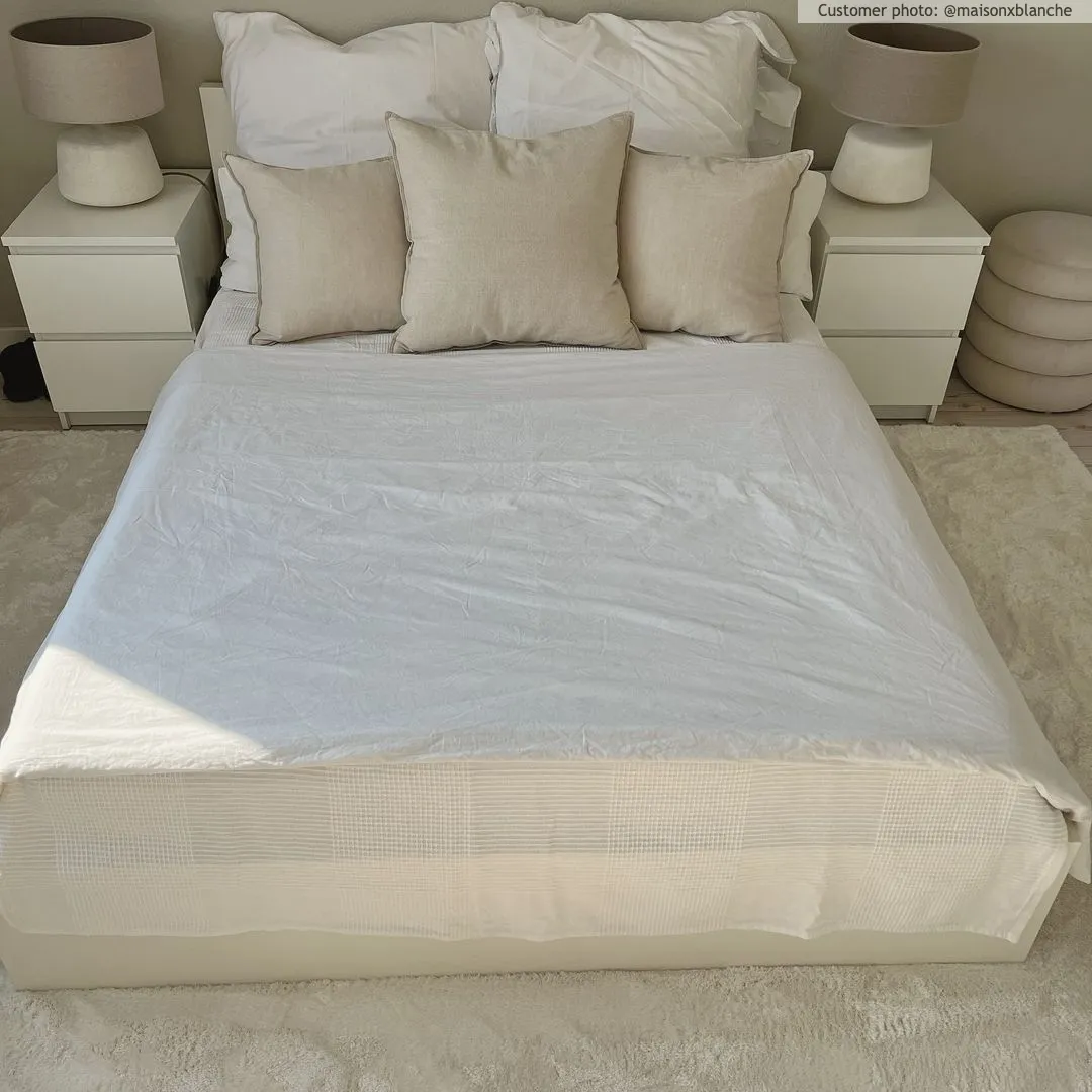 Ryatæpper - Aranga Super Soft Fur (hvid)