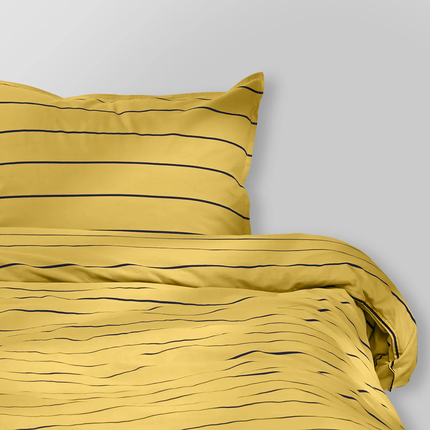 Sengetøjssæt - Ariadne (sennep)