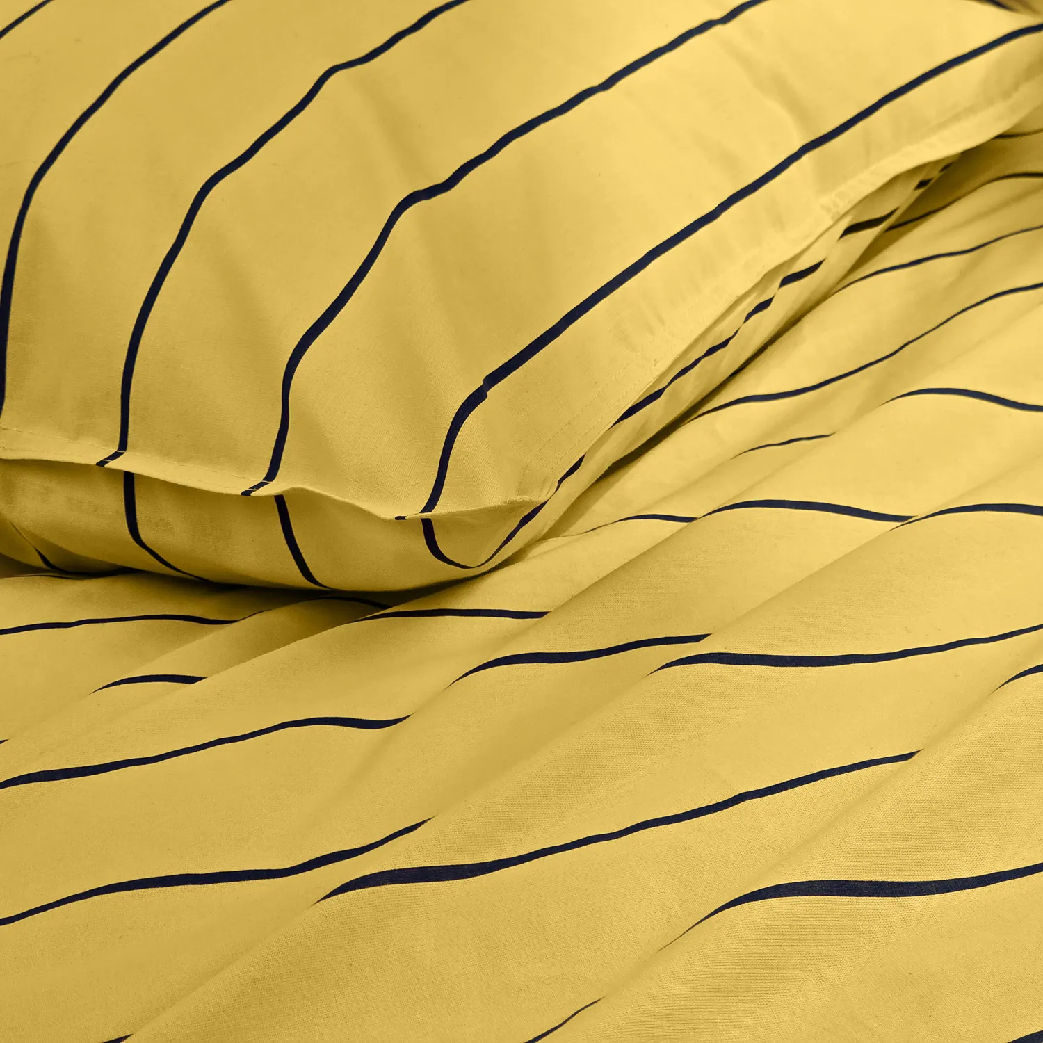 Sengetøjssæt - Ariadne (sennep)