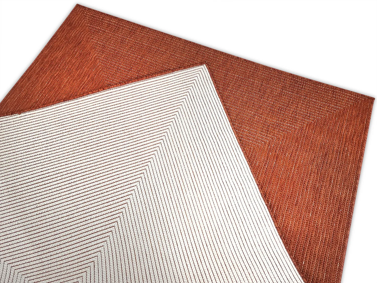 Tæpper til indendørs/udendørs brug - Arlo (orange)