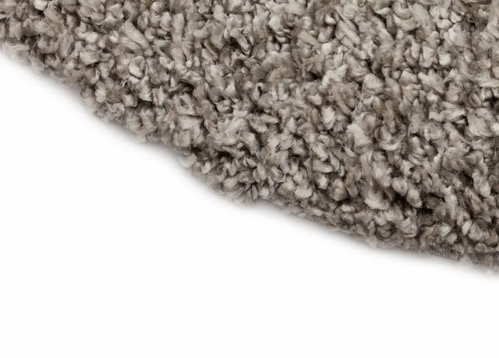 Rundt tæppe - Orkney (grå)