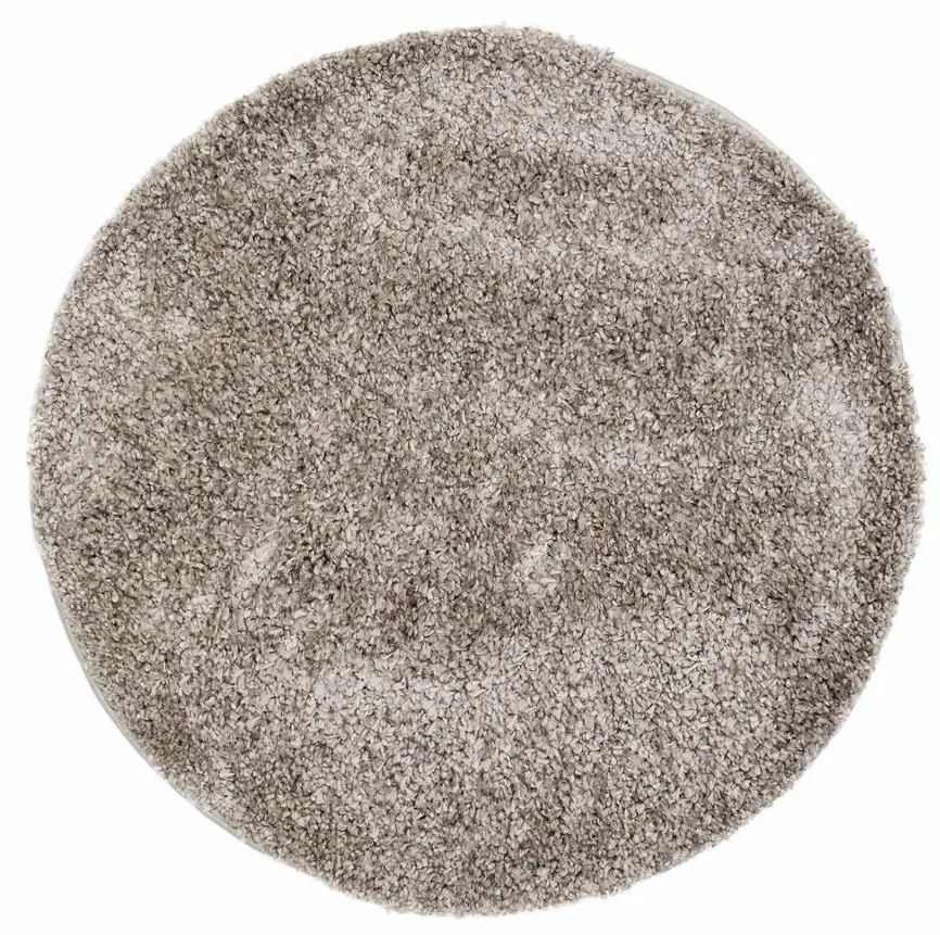 Rundt tæppe - Orkney (grå)