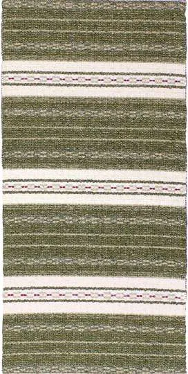 Plasttæpper - Horredstæppet Asta Mix (oliven)