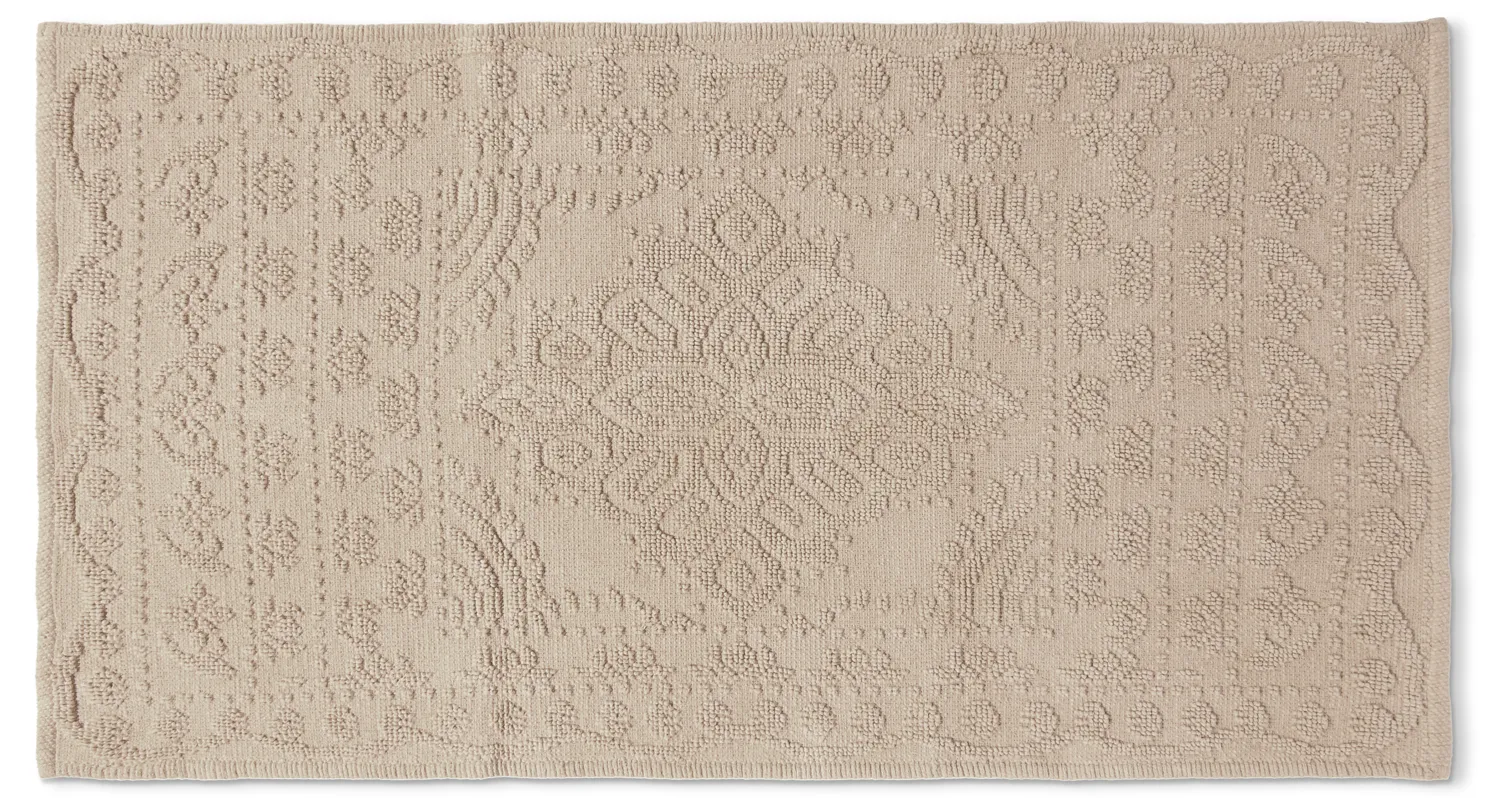 Badeværelsesmåtte - Bella (beige)