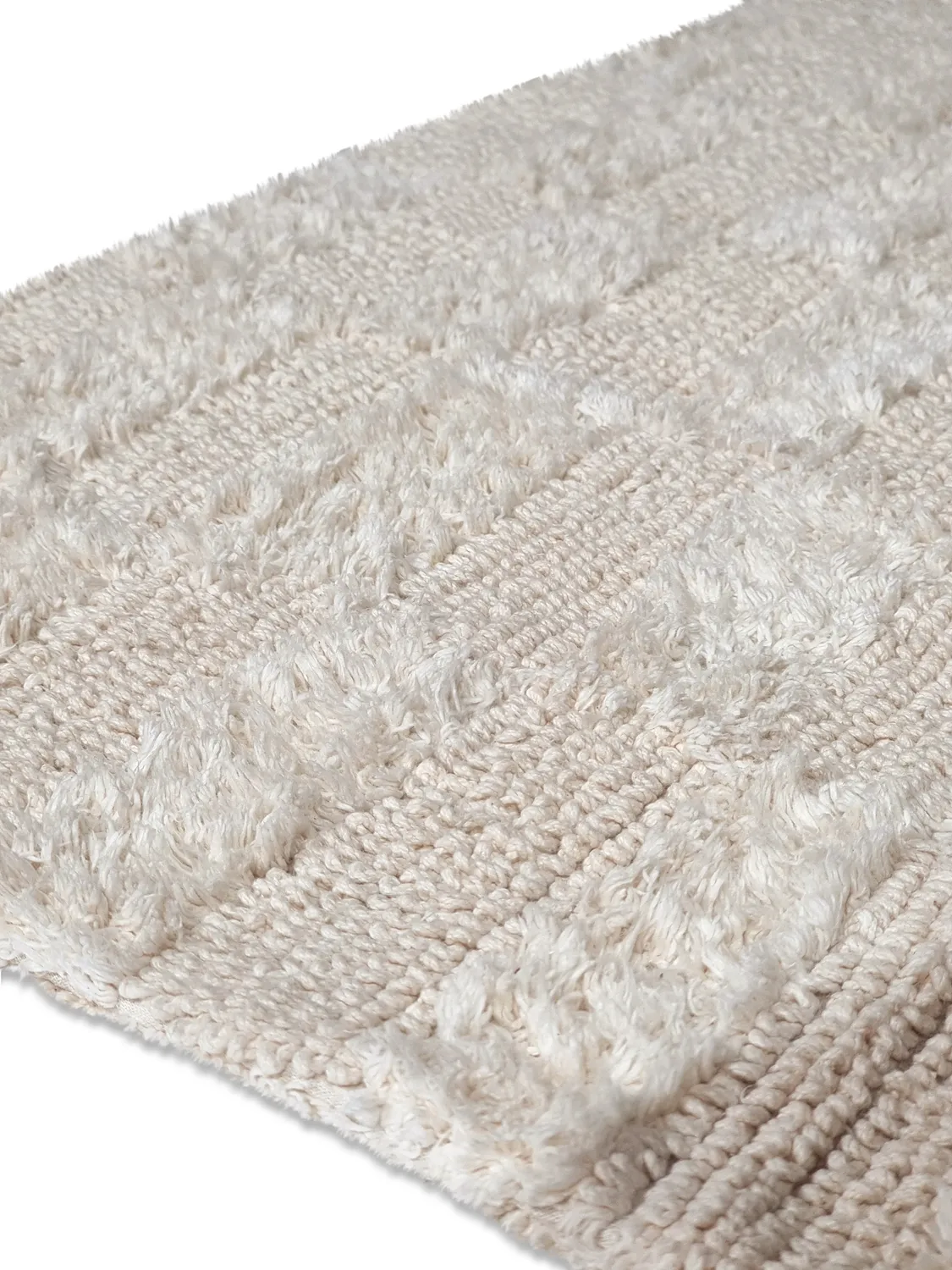 Badeværelsesmåtte - Bevin (off-white)