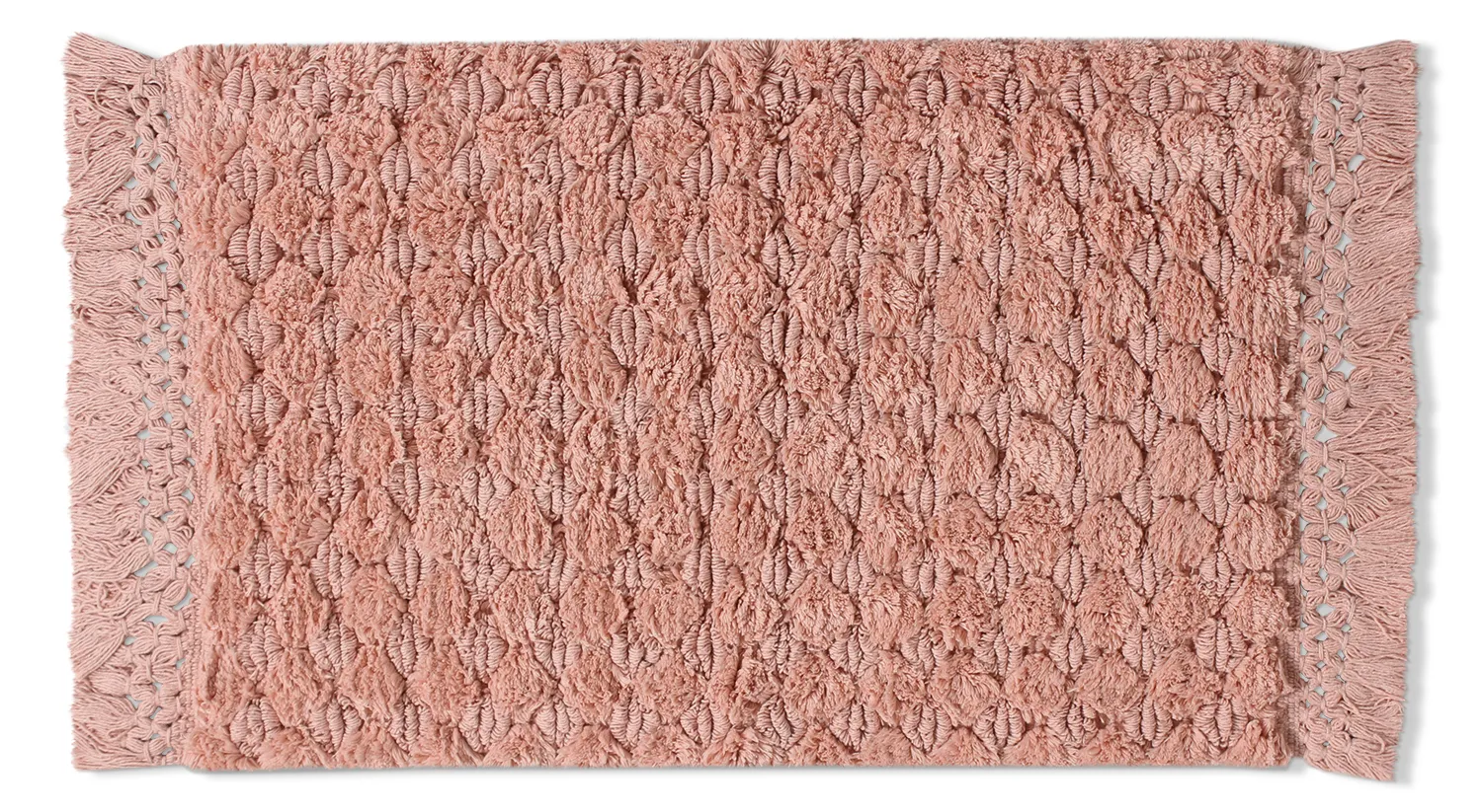 Badeværelsesmåtte - Elvie (lyserød)