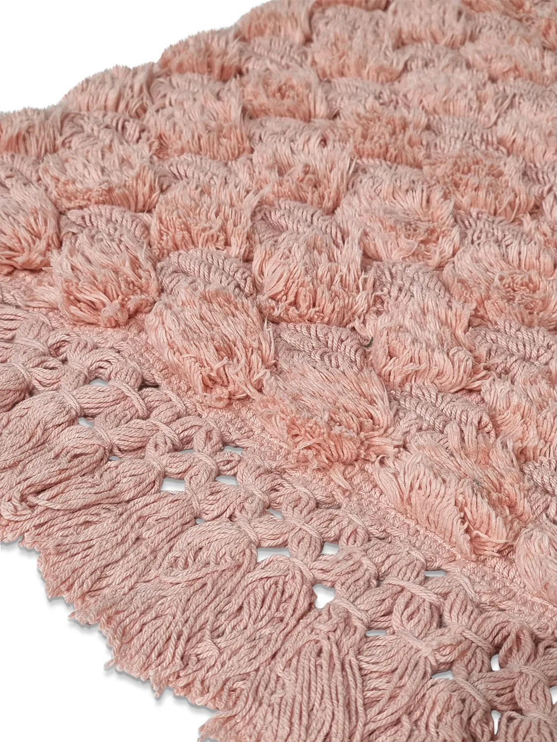 Badeværelsesmåtte - Elvie (lyserød)