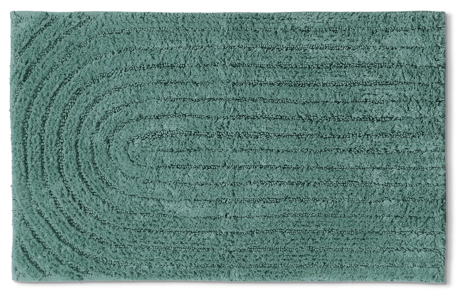 Badeværelsesmåtte - Evena (mørkegrøn)