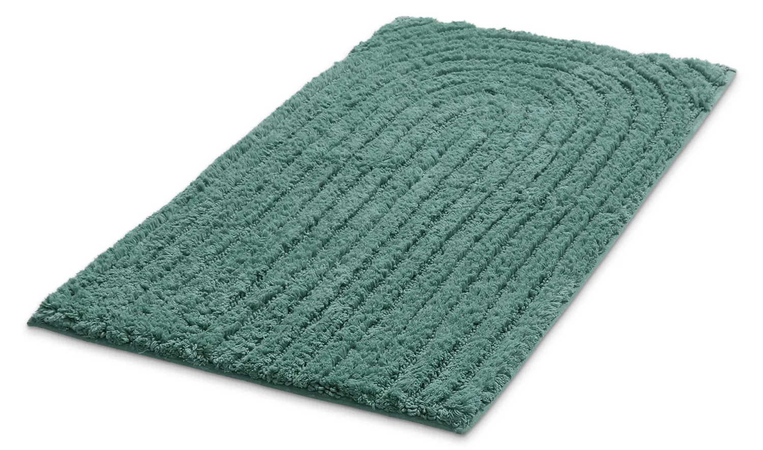 Badeværelsesmåtte - Evena (mørkegrøn)