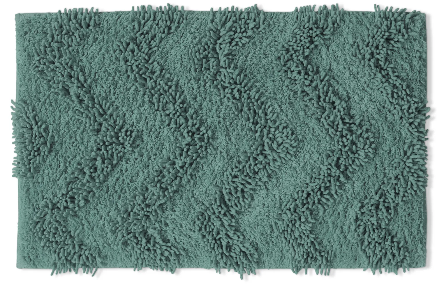Badeværelsesmåtte - Tressa (mørkegrøn)