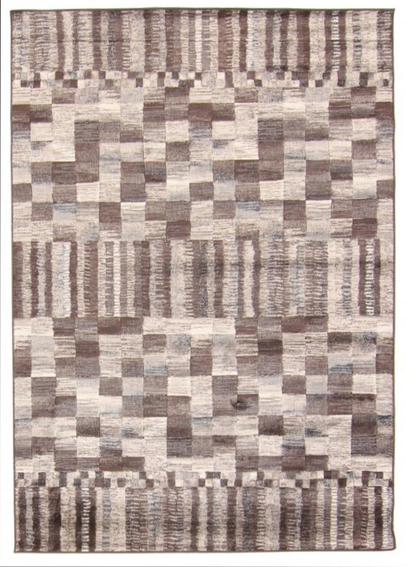 Wilton-tæppe - Baghlan (brun-grå)