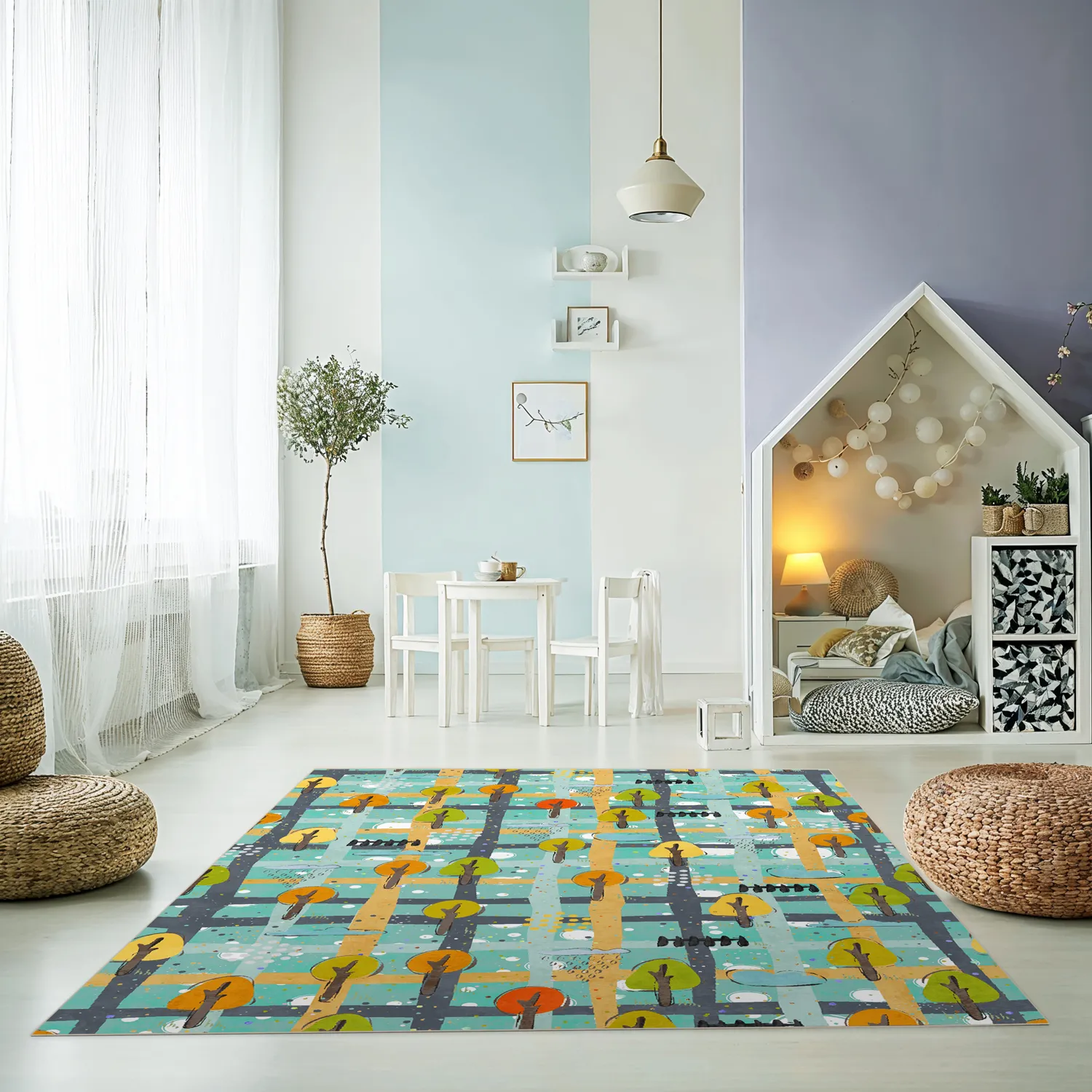 Børnetæppe - Idalia (multi)