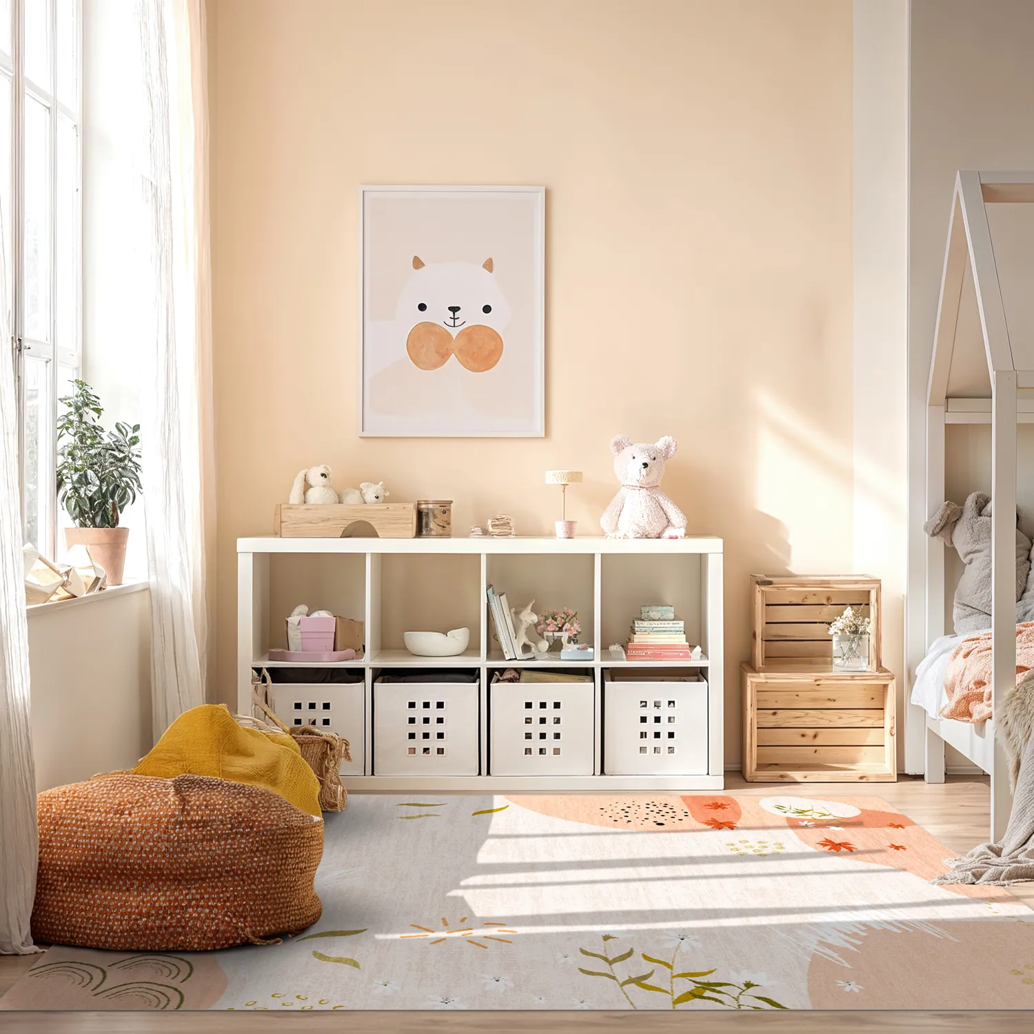 Børnetæppe - Zora (lyserød)