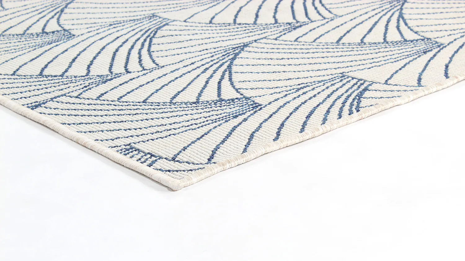 Tæpper til indendørs/udendørs brug - Beau (blå)