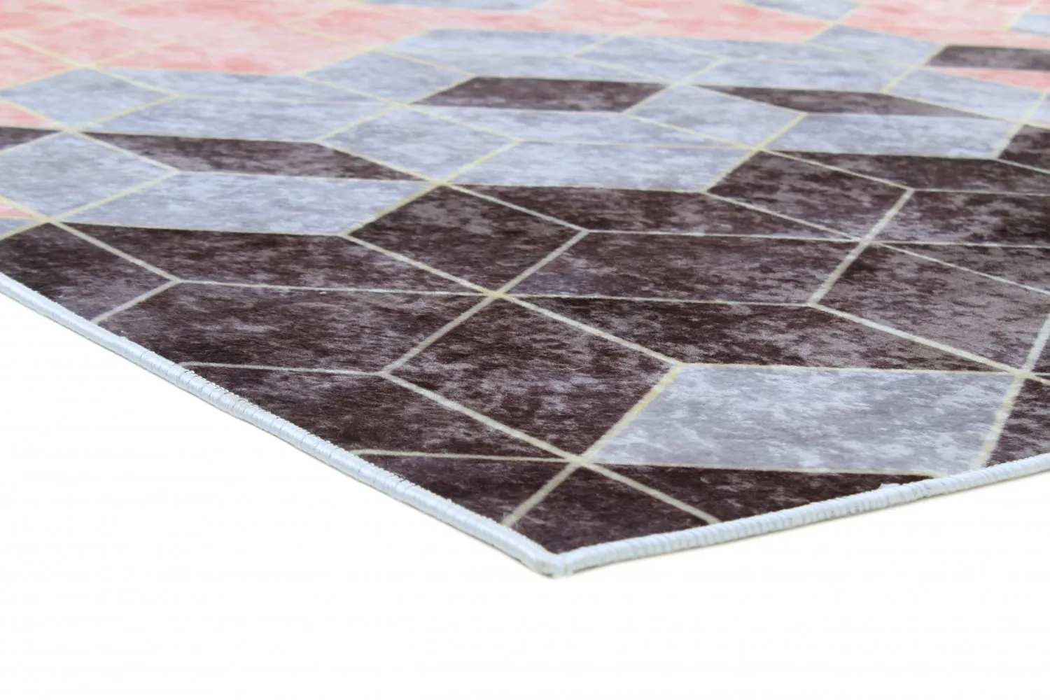 Wilton-tæppe - Brigooda (lyserød)