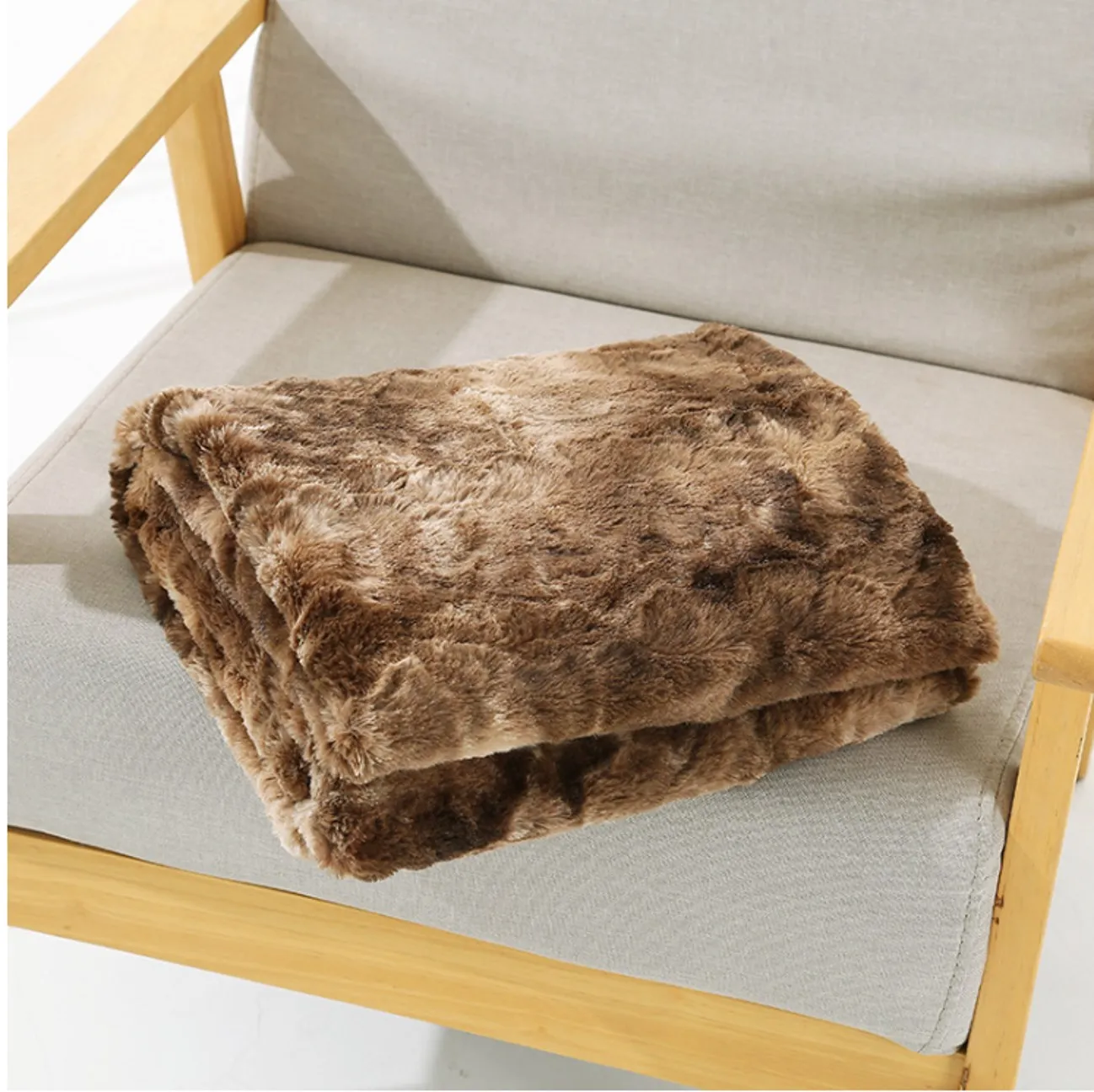 Tæpper - Alaska (brun)