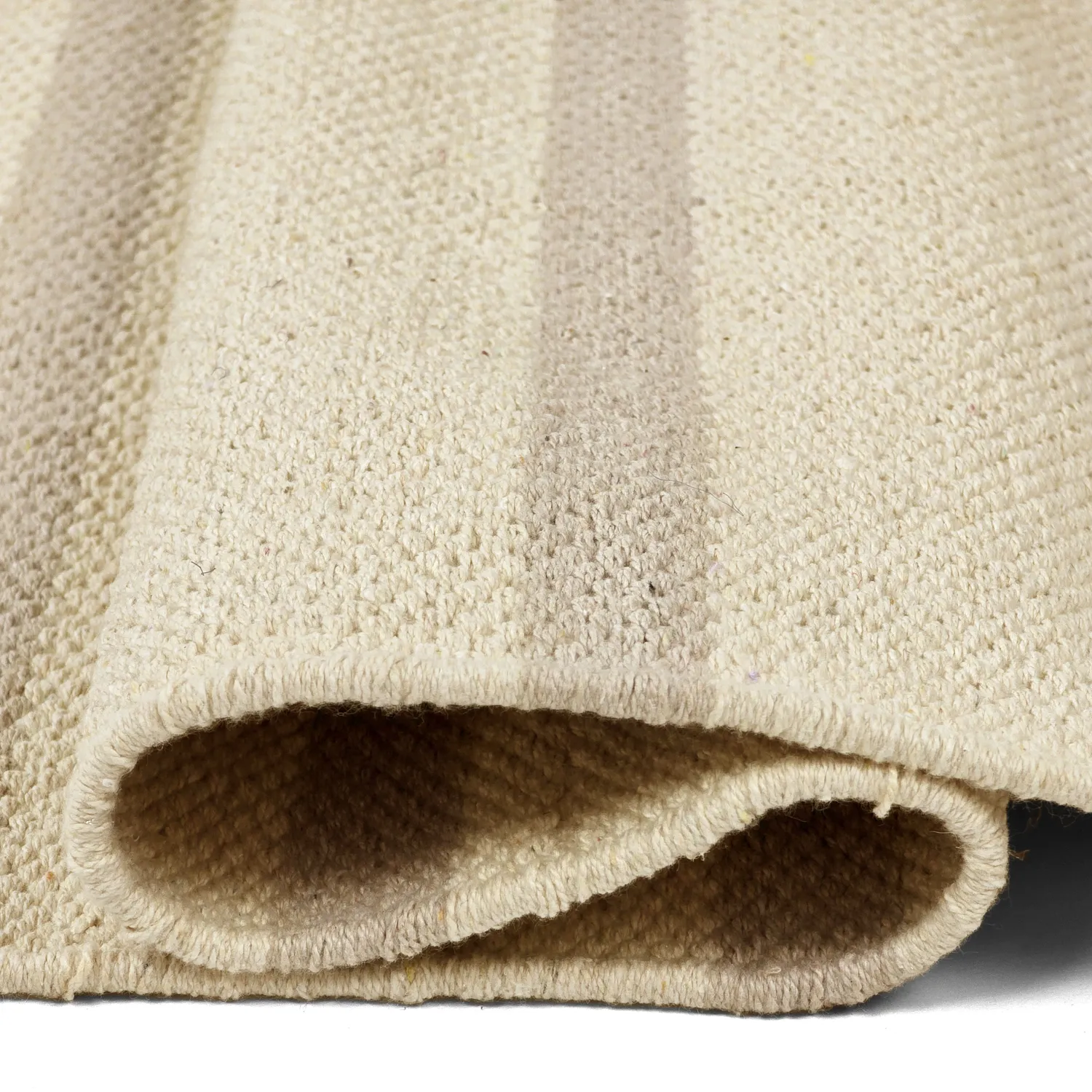 Bomuldstæppe - Helle (offwhite/grå)