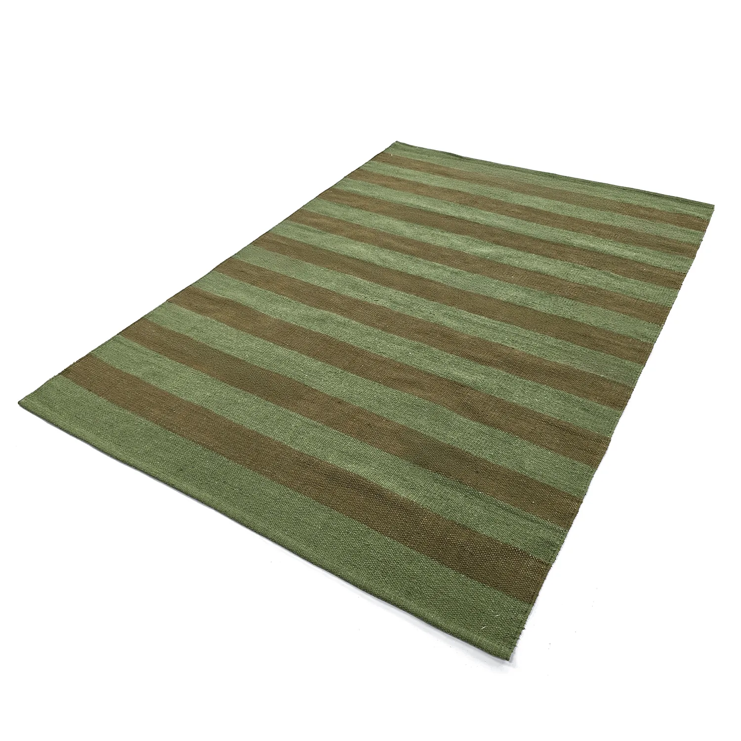 Bomuldstæppe - Nilo (mosgrøn)