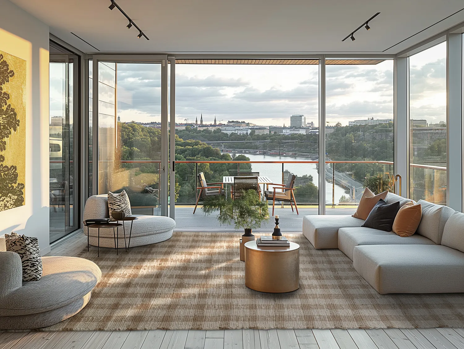 Bomuldstæppe - Noomi (beige)