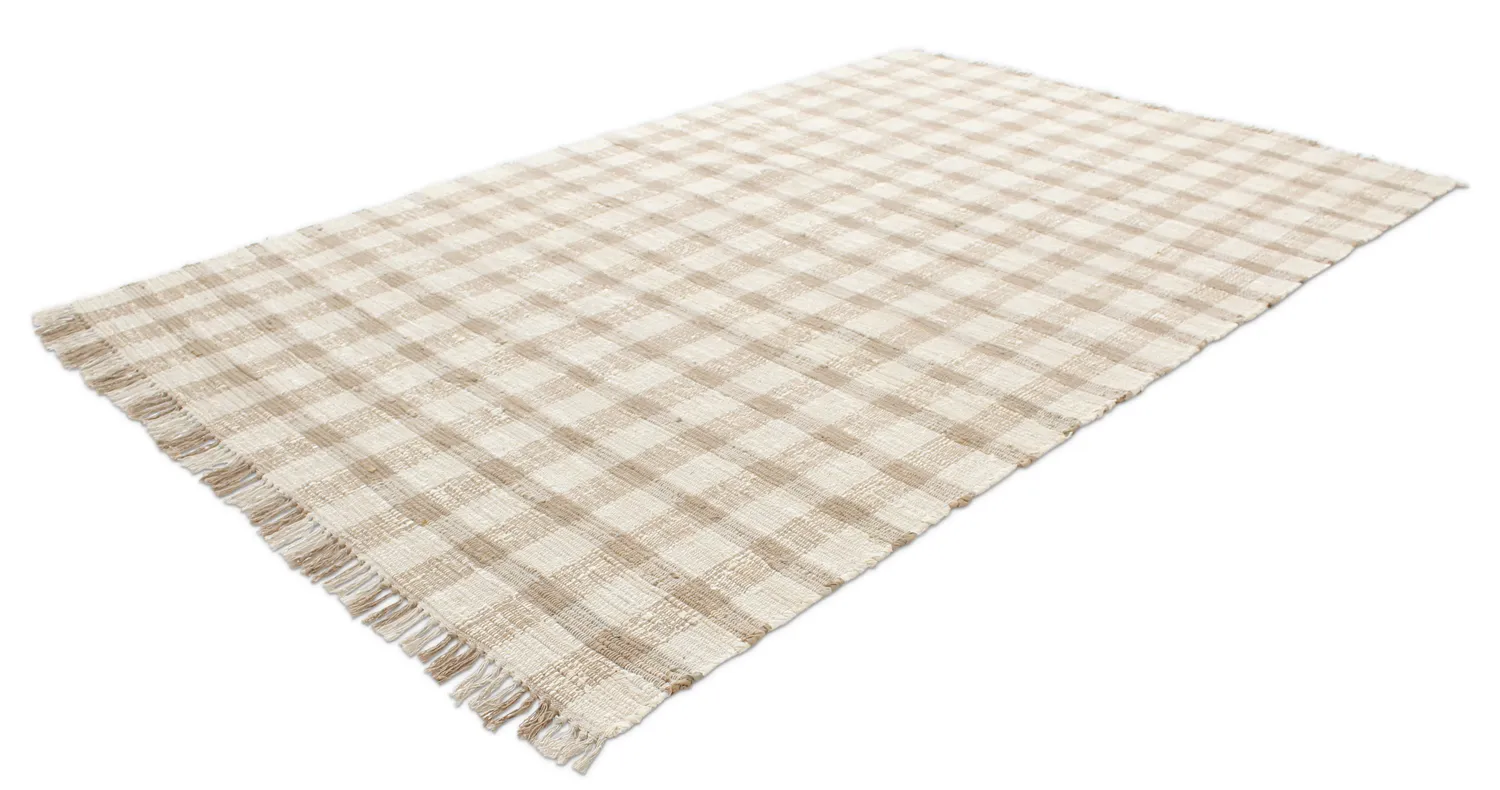 Bomuldstæppe - Noomi (beige)