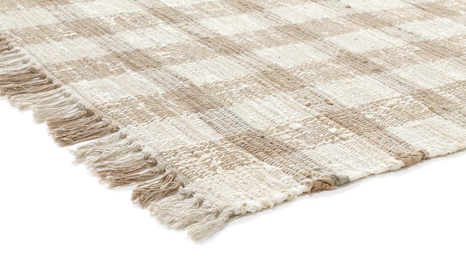 Bomuldstæppe - Noomi (beige)