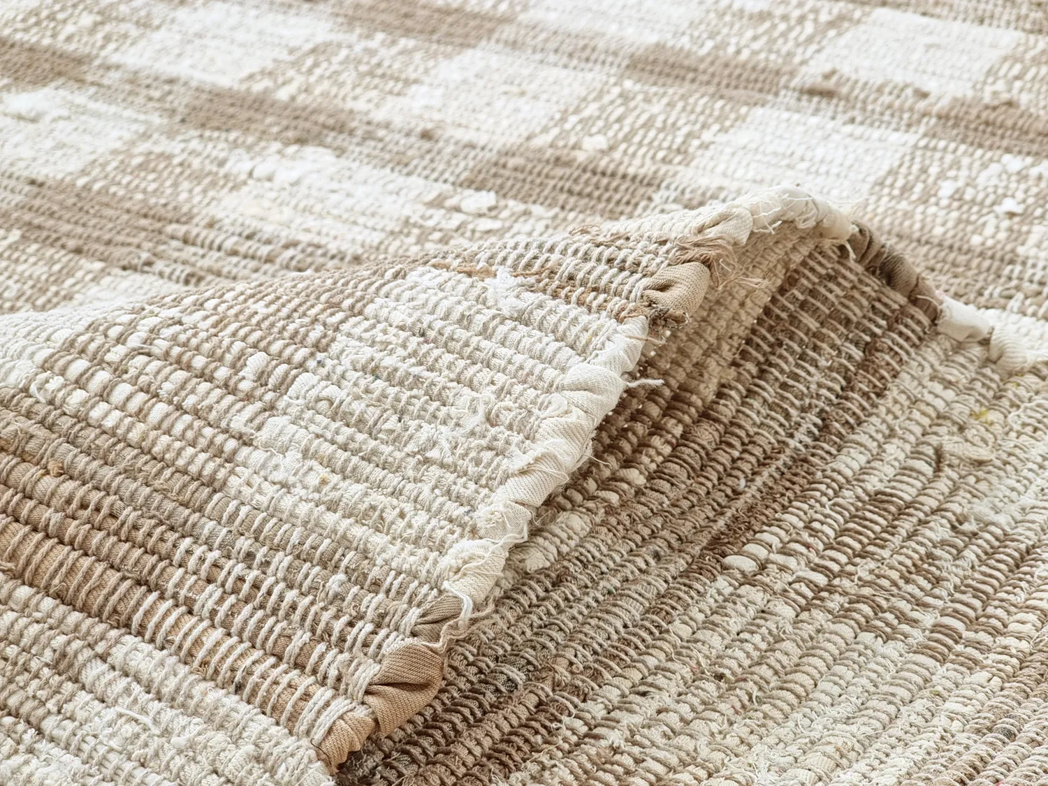 Bomuldstæppe - Noomi (beige)