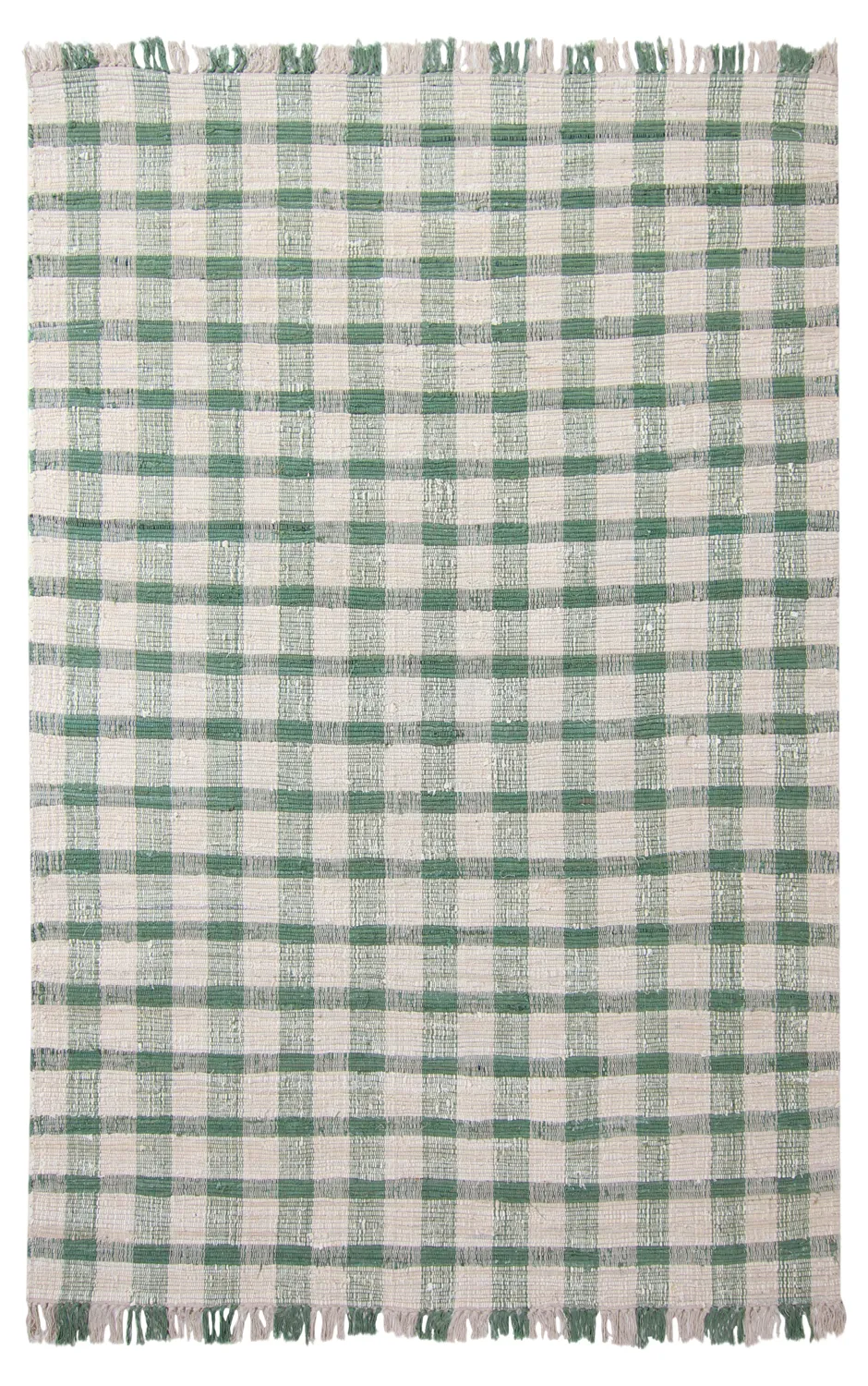 Bomuldstæppe - Noomi (grøn)