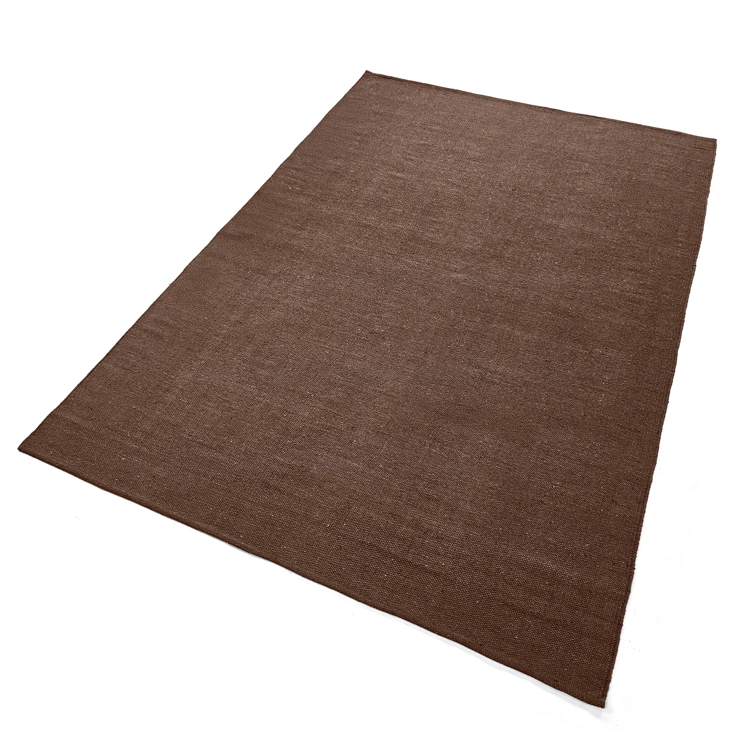 Bomuldstæppe - Rigolet (brun)