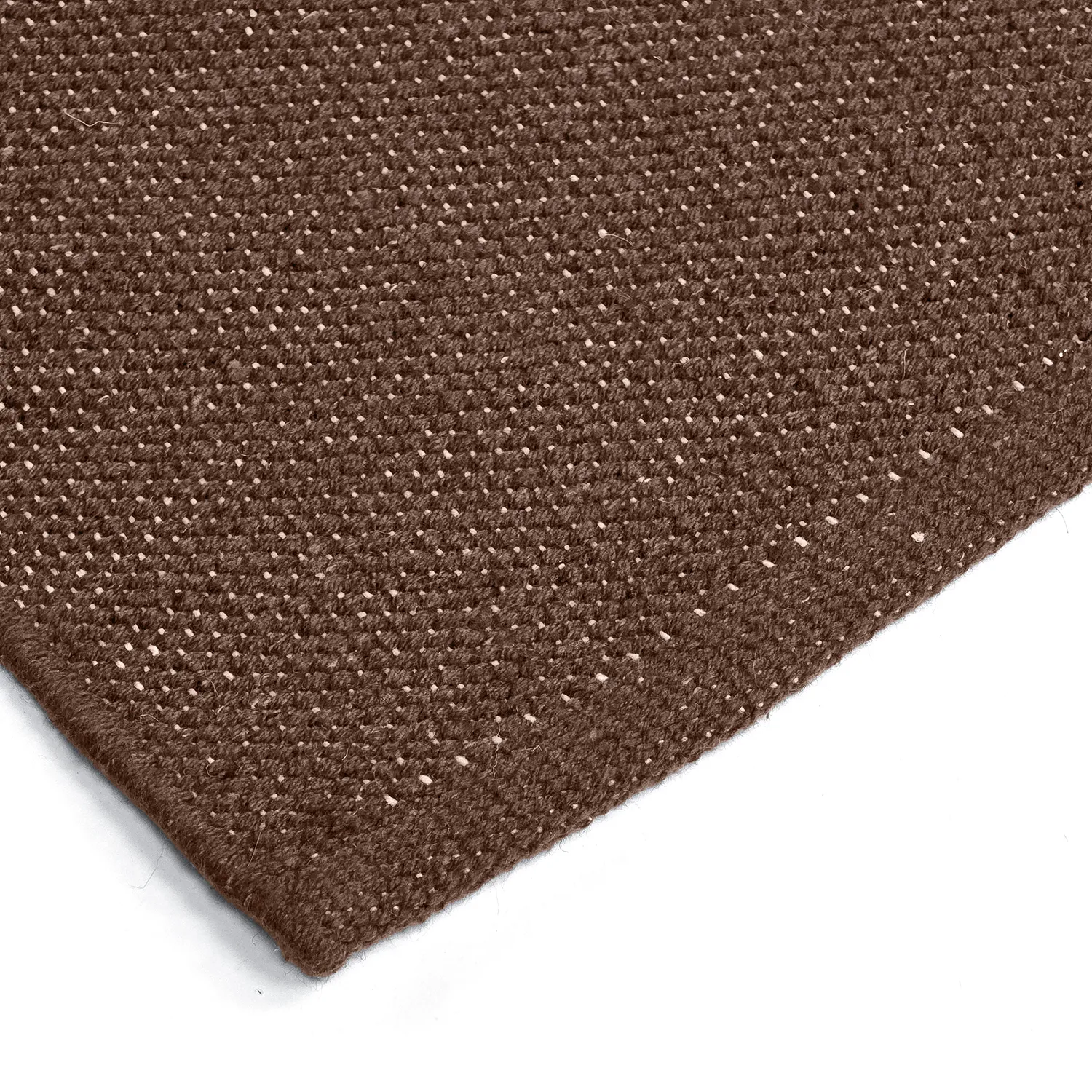 Bomuldstæppe - Rigolet (brun)