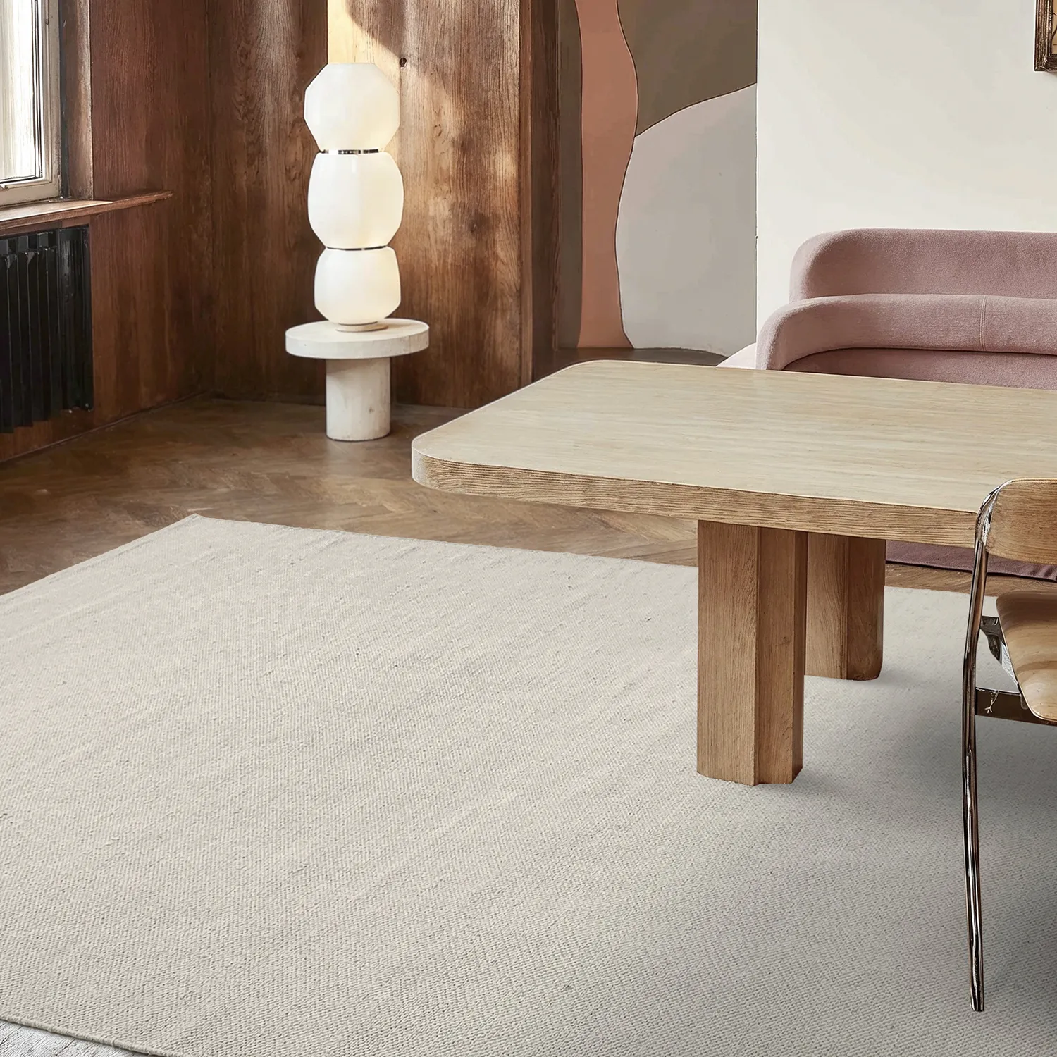 Bomuldstæppe - Rigolet (fløde)