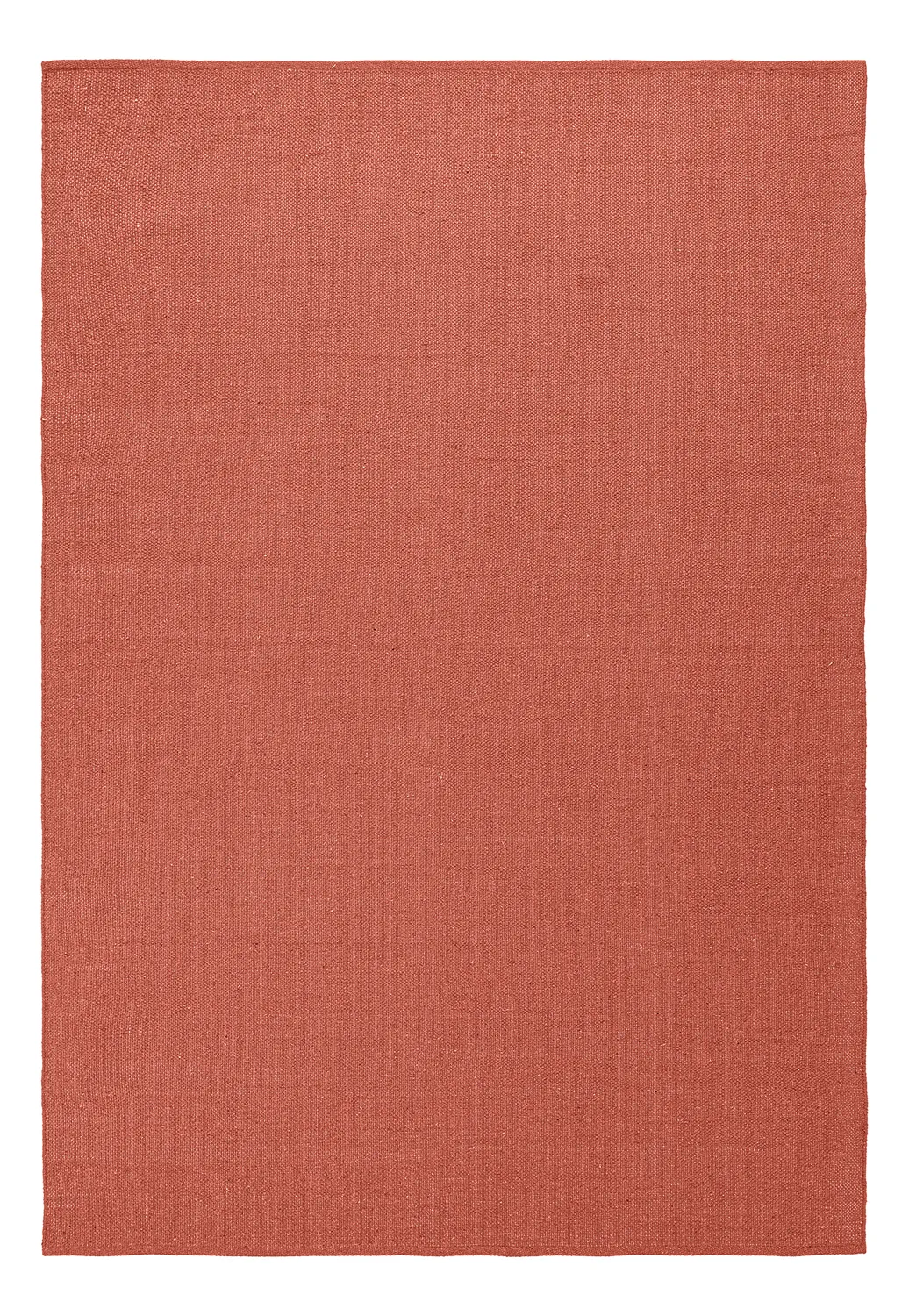 Bomuldstæppe - Rigolet (terracotta)