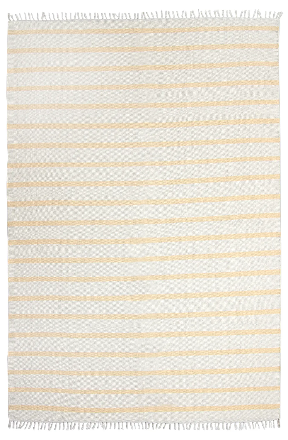 Bomuldstæppe - Helle (gul)