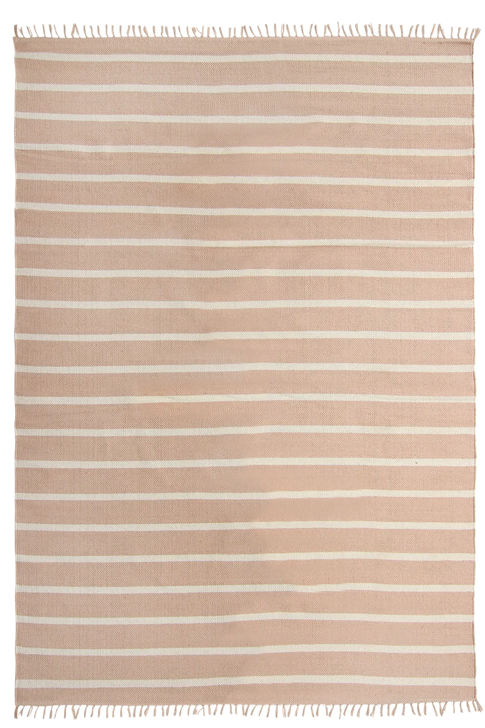 Bomuldstæppe - Helle (lyserød)